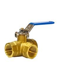 LLave Bola 3 vías 1/2"