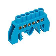 Regleta de Conexión MGC 6 Perforaciones 16mm2 Sin Base (Azul,Blanco,Verde)