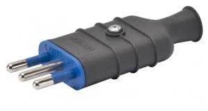 enchufe macho pesado 10A 250V