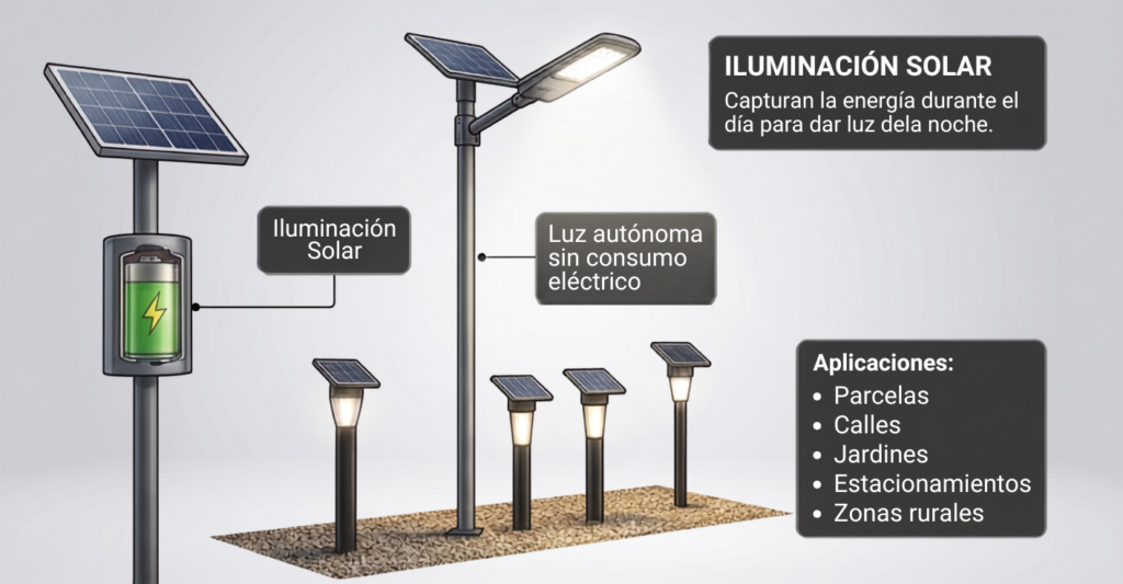 iluminación Solar